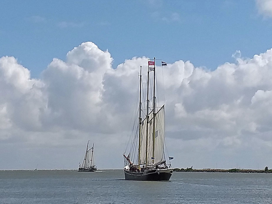 Segeltörn auf dem Ijsselmeer (Foto: Alexander von Rüden)